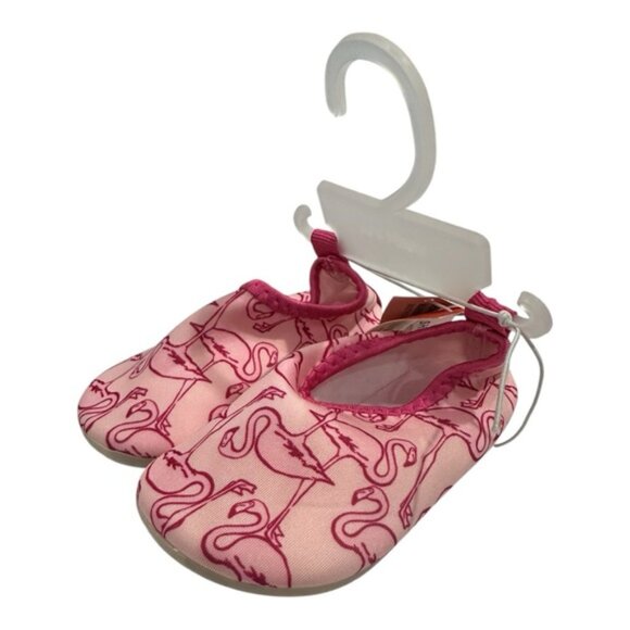 Joe Fresh Pink Flamingo Water Shoes Size M (8) - Picture 4 of 7